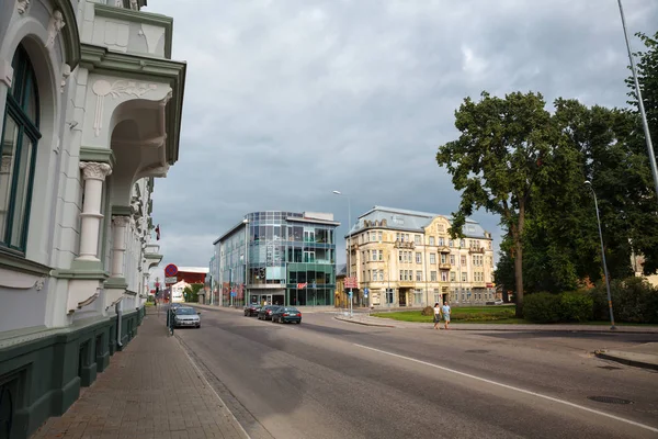 Gader i Liepaja, Letland - Stock-foto
