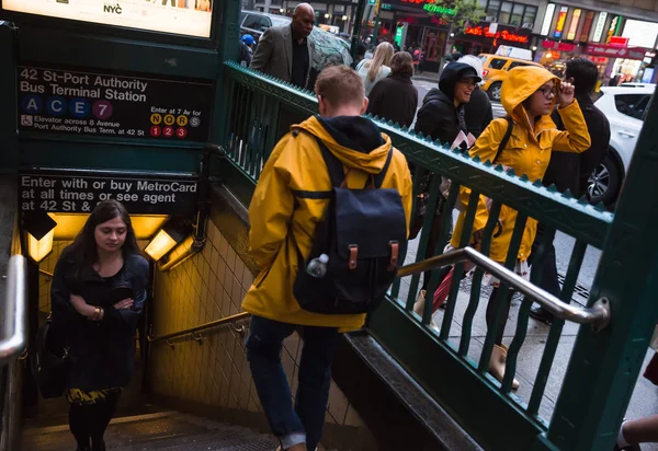 New York City Subway Station — Stock Fotó