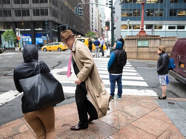 Manhattan sokak sahnesi