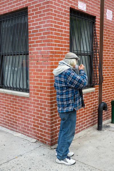 Straßenszene in Manhattan — Stockfoto