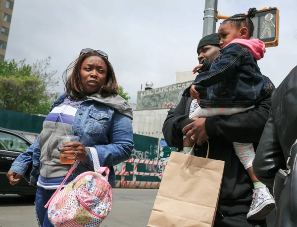 Manhattan sokak sahnesi