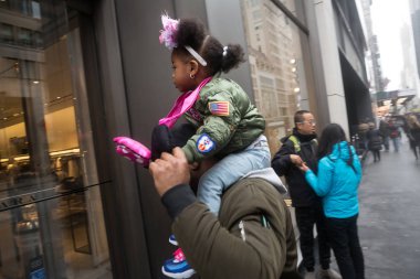 Manhattan sokak sahnesi