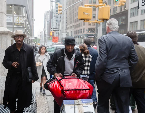 Manhattan gatubilden — Stockfoto