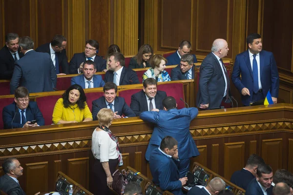 Кабінету Міністрів України у Верховній Раді — стокове фото