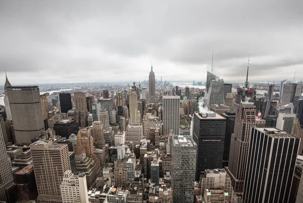 Manhattan'ın havadan görünümü