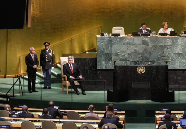 72ème session de l'Assemblée générale des Nations unies à New York — Photo