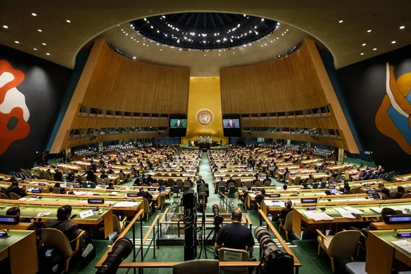 72.a sessão da Assembleia Geral da ONU em Nova Iorque — Fotografia de Stock