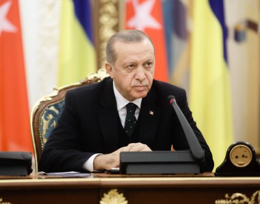 Türk Başkan Recep Tayyip Erdoğan