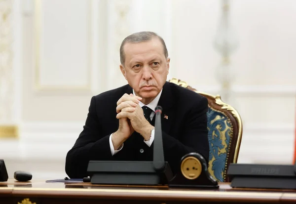 Presidente turco Recep Tayyip Erdogan — Foto de Stock