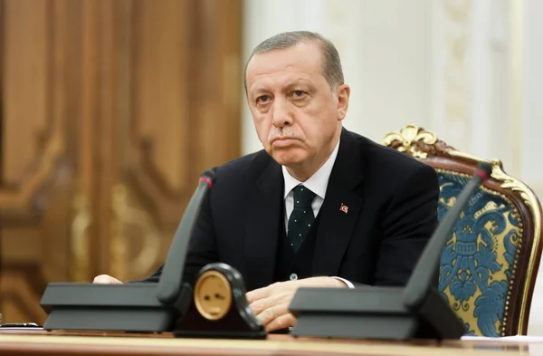 Presidente turco Recep Tayyip Erdogan — Foto de Stock