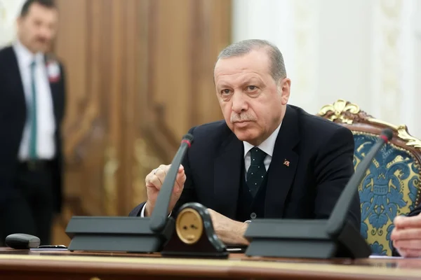 Turkiets President Recep Tayyip Erdogan — Stockfoto