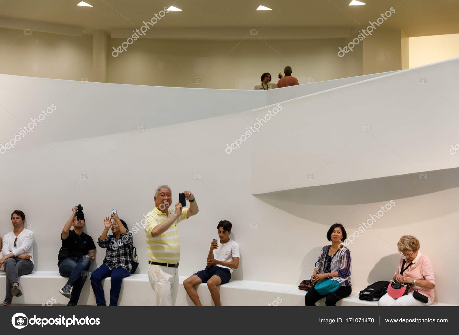 Solomon R Guggenheim Museum In New York City