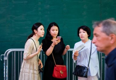 NYC üç Asyalı kadınlar