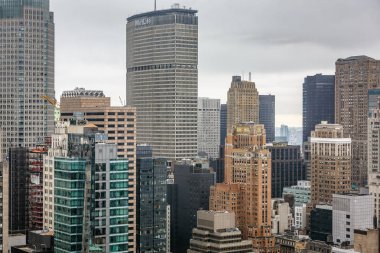 Sokaklar ve Manhattan'ın çatı