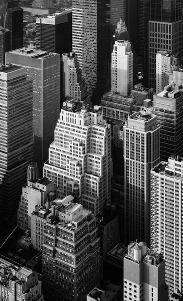 Las calles y techos de Manhattan — Foto de Stock