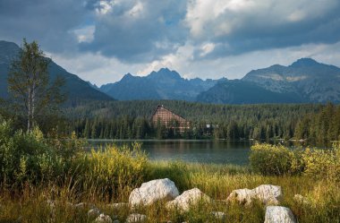 yüksek tatra Mountain lake