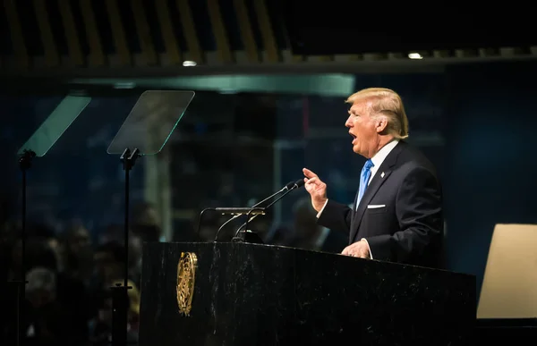 Presidente dos Estados Unidos Donald Trump — Fotografia de Stock