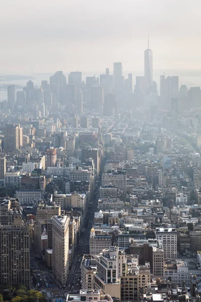 Manhattan från Empire State Buildig — Stockfoto