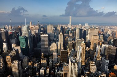  Sokaklar ve Manhattan'ın çatı