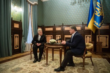 Petro Poroshenko ve David Lynch