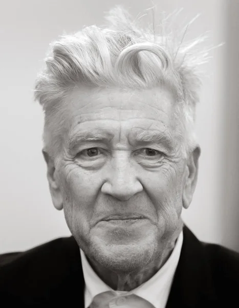 Legendary American film director and actor David Lynch — Stock Photo, Image