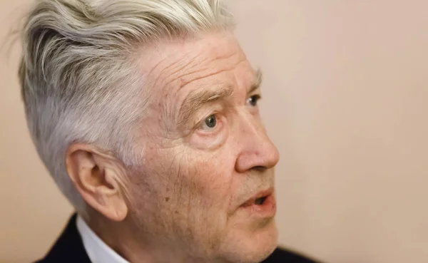 Legendarny amerykański reżyser i aktor David Lynch — Zdjęcie stockowe