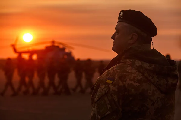 Den z námořní pěchoty na Ukrajině — Stock fotografie