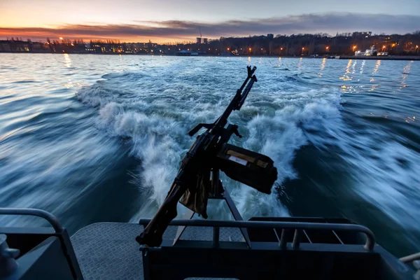 Barco guardacostas en Ucrania — Foto de Stock