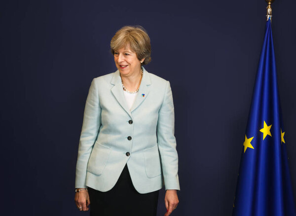 British Prime Minister Teresa May