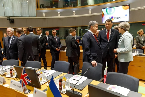 Cinquième sommet du partenariat oriental à Bruxelles — Photo