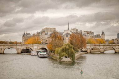 Ada alıntı ve köprü Neuf Paris