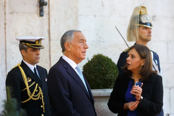 Portekiz Marcelo Rebelo de Sousa başkanı — Stok fotoğraf