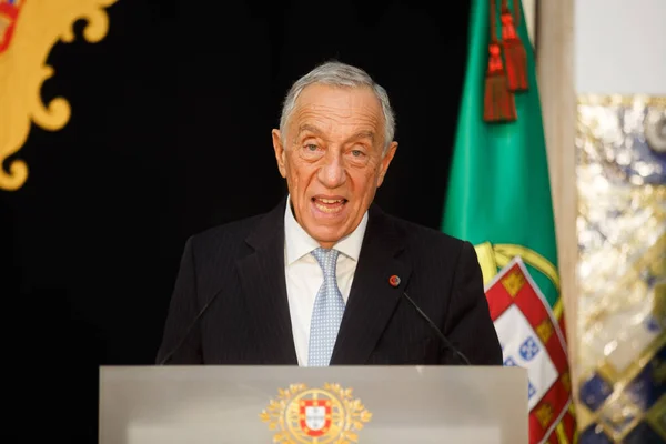 President of Portugal Marcelo Rebelo de Sousa — Stock Photo, Image