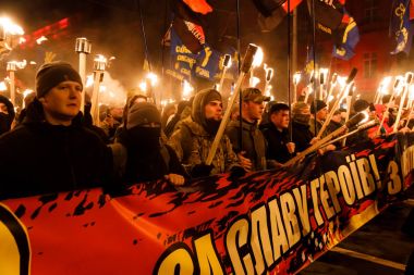 Kiev Stepan Bandera 109 doğum yıldönümü