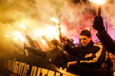 Kiev Stepan Bandera 109 doğum yıldönümü