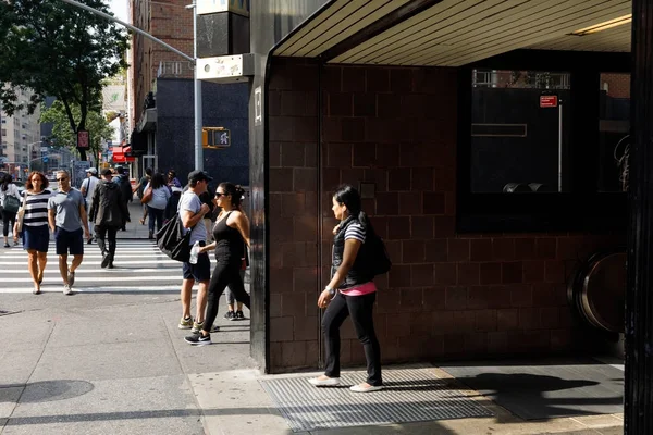 Manhattan escena de la calle — Foto de Stock