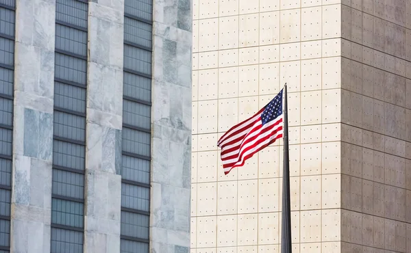 Американский флаг в Нью-Йорке — стоковое фото