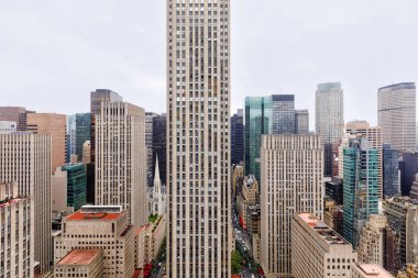  Sokaklar ve Manhattan'ın çatı