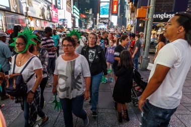 Manhattan sokak sahnesi