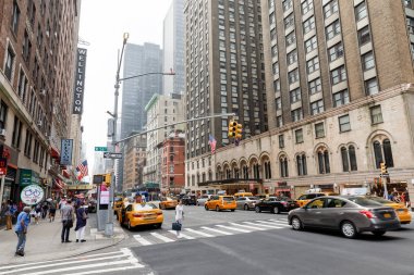 manhattan sokaklarında