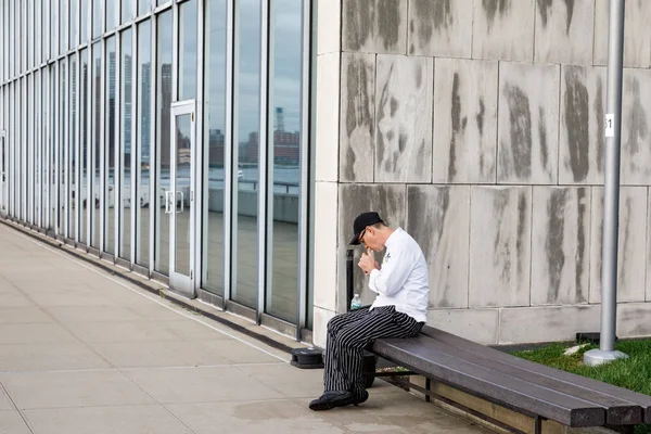 Manhattan straatbeeld — Stockfoto