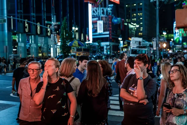 Manhattan straatbeeld — Stockfoto