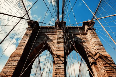 New York 'taki Brooklyn Köprüsü