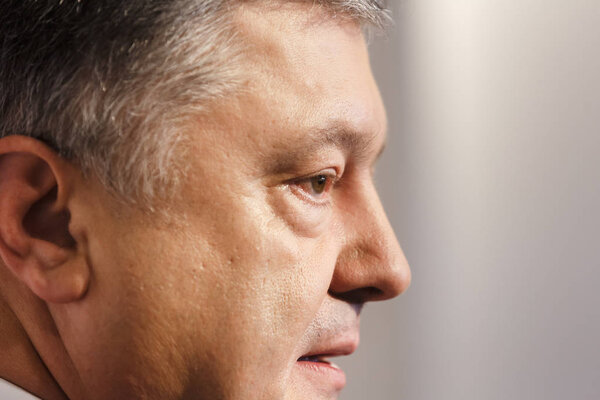 President of Ukraine Petro Poroshenko in Davos