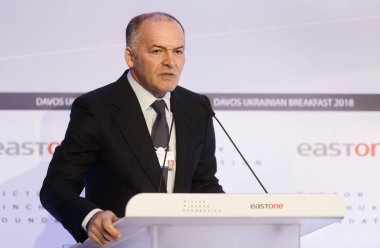 Viktor Pinchuk Davos Dünya Ekonomik Forumu'nda