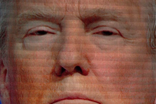 Prezydent Stanów Zjednoczonych Donald Trump — Zdjęcie stockowe