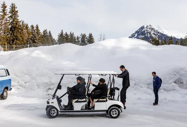 Reunión anual del Foro Económico Mundial en Davos —  Fotos de Stock