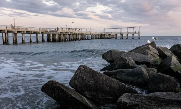 Coney Island Beach in New York City — Stock Photo, Image