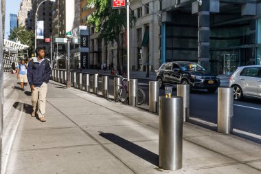 Manhattan sokak sahnesi