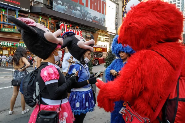 Manhattan straatbeeld — Stockfoto